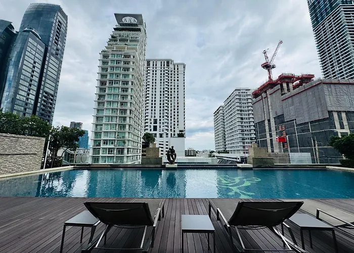 Downtown, Cozy 1br, 48sqm, Middle Of Thonglo, High Floor, Pool, Gym, Fast Wifi Apartment Bangkok